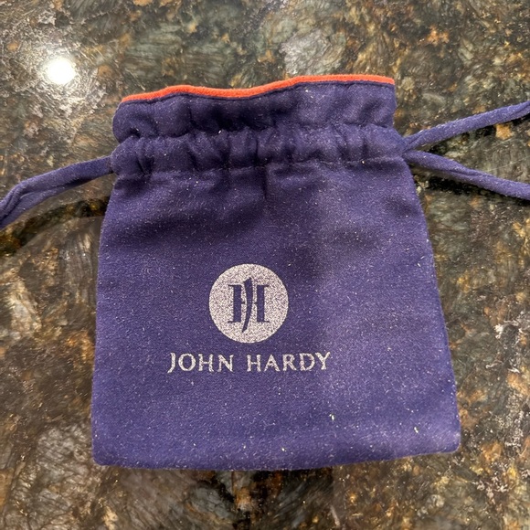 John Hardy Royal Blue Drawstring Pouch - Picture 1 of 7